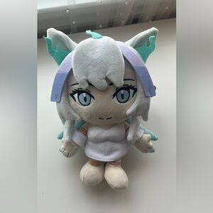 Plushvi  makeship Cute Plush Doll with Blue and Purple Accents